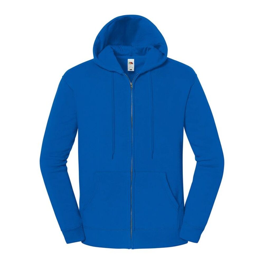 Fruit of the Loom Mens Iconic Sweat Jacket / Royal Blue